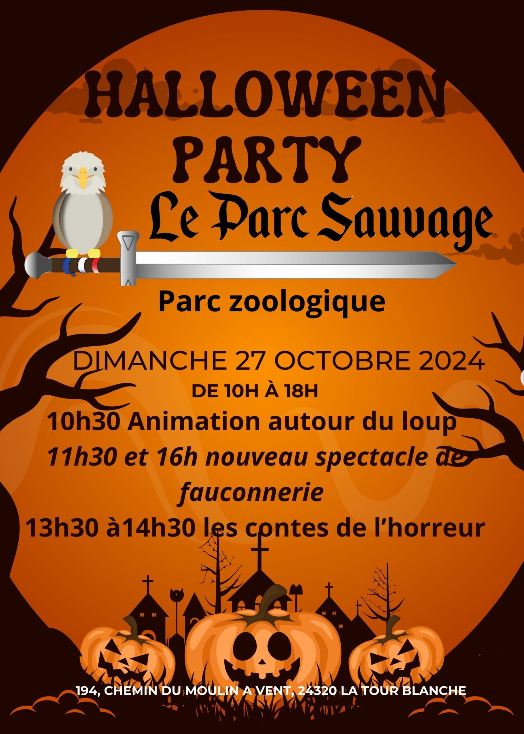 Lire la suite à propos de l’article Halloween Party !! le 27 octobre 2024 de 10h à18h